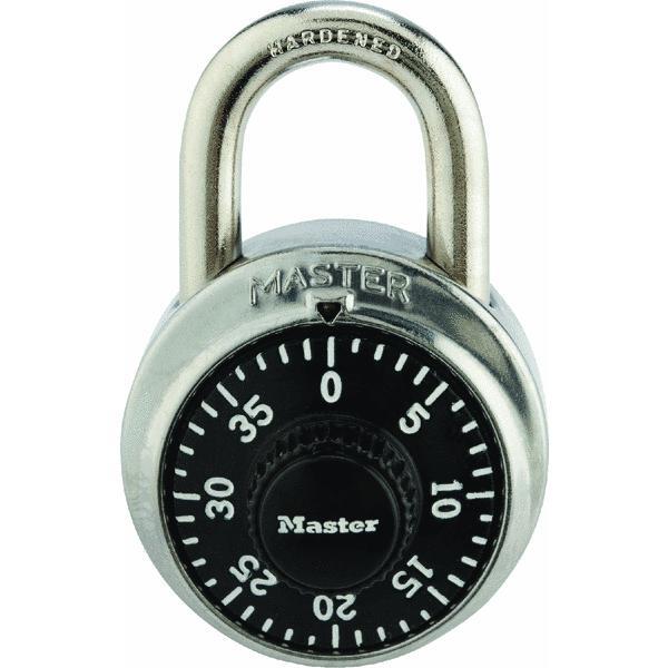  Master Lock  Combination Lock  1-7/8 Inch  Stainless Steel  1 Each 1500D
