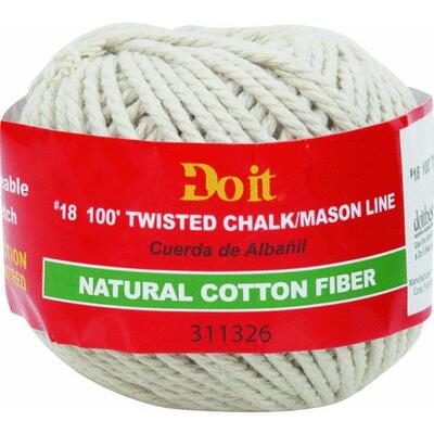  Do It Best Twisted Chalk Mason Line 100 Foot 1 Roll 311326