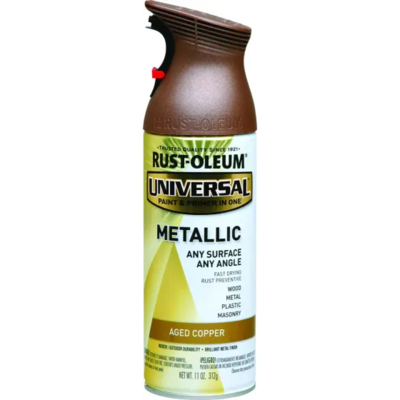 Rust-Oleum Coverage Spray Paint 11oz Aged Copper Mtlc 1 Each 249132