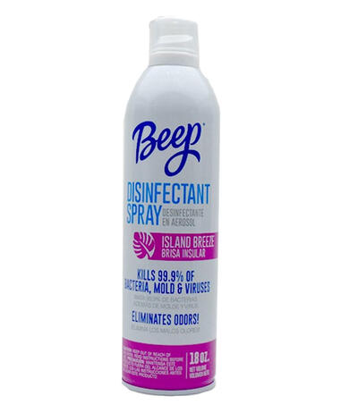 Beep Disinfectant Spray Island Breeze Scent 18oz 1 Each MBC35802: $21.22