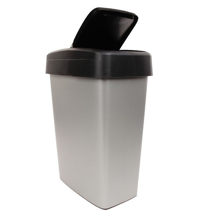 BIN SWING LID  12L  RECT MTL