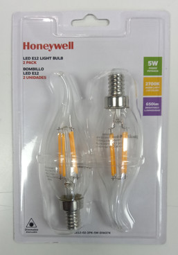 FILAMENT BULB 5W E27 6500K 2PK