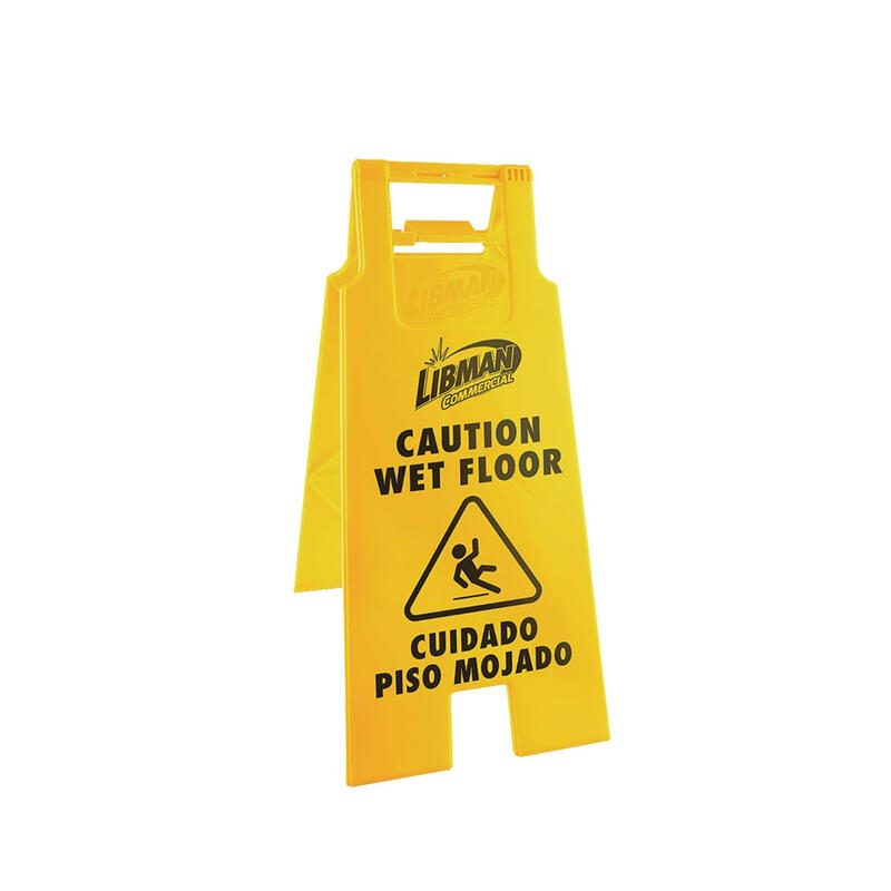  Libiman  Wet Floor Sign  Yellow  1 Each 1369