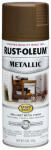 Rust-Oleum Stops Rust Metallic Spray Paint 11oz Antique Brass 1 Each 7274830
