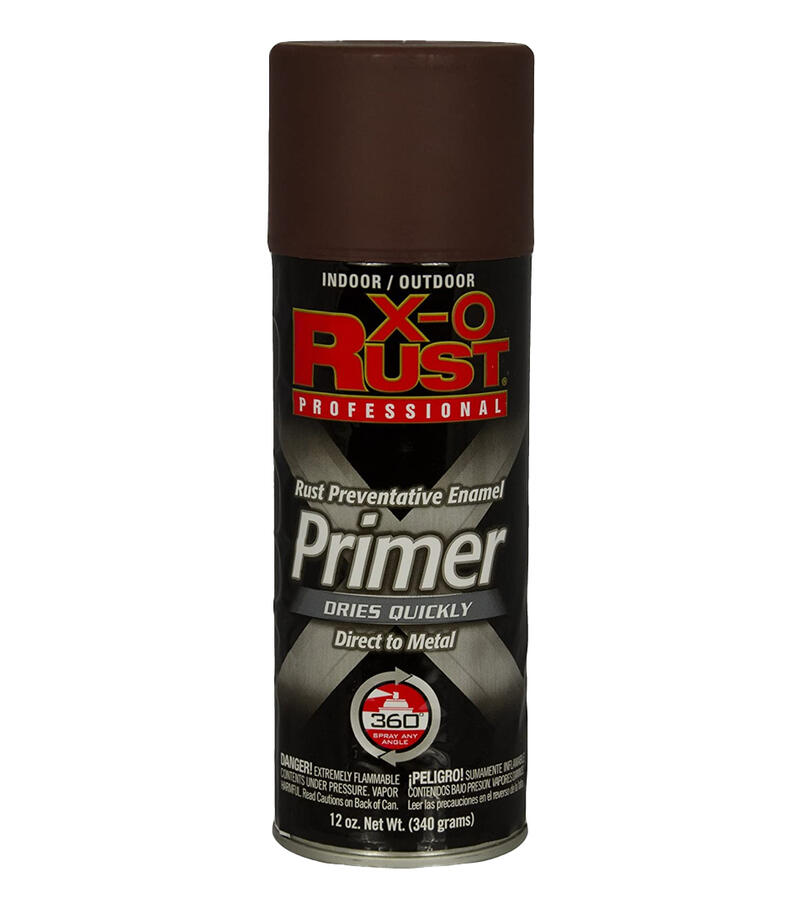 X-O  Professional Rust Preventative Primer Spray Paint 12oz Red 1 Each 1267P-AER