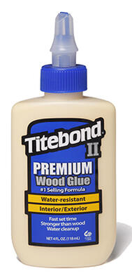  Titebond II Wood Glue  4 Ounce 1 Each 5002: $16.31