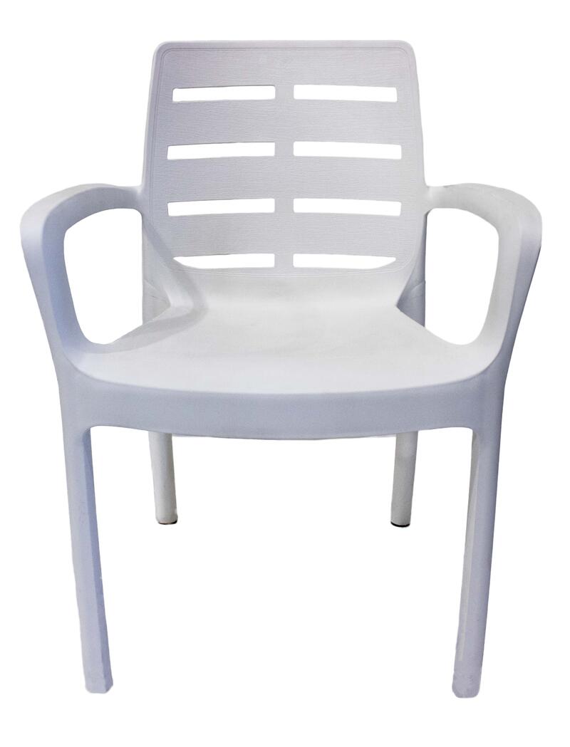 Borneo Chair Matte  White 1 Each KM 042980630 211116