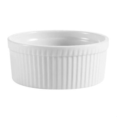 BASIC WHITE ROUND RAMEKIN 11.4