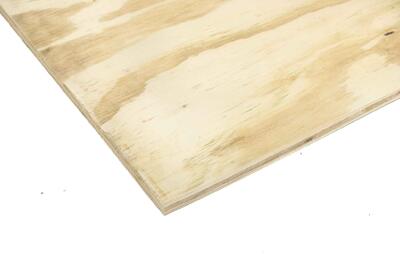 Plywood Cdx Rated Sheating  3/8 Inch 1 Sheet