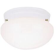  Home Impressions Ceiling Fixture 2 Light White 1 Each IFM710WH: $94.68