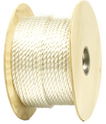  Twisted Nylon Rope  1/2 Inch  1 Feet 644541TV