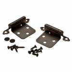 Liberty Brainerd  Self-Closing Overlay Hinge 3/8 Inch 1 Each H0103BC-VBC-CP