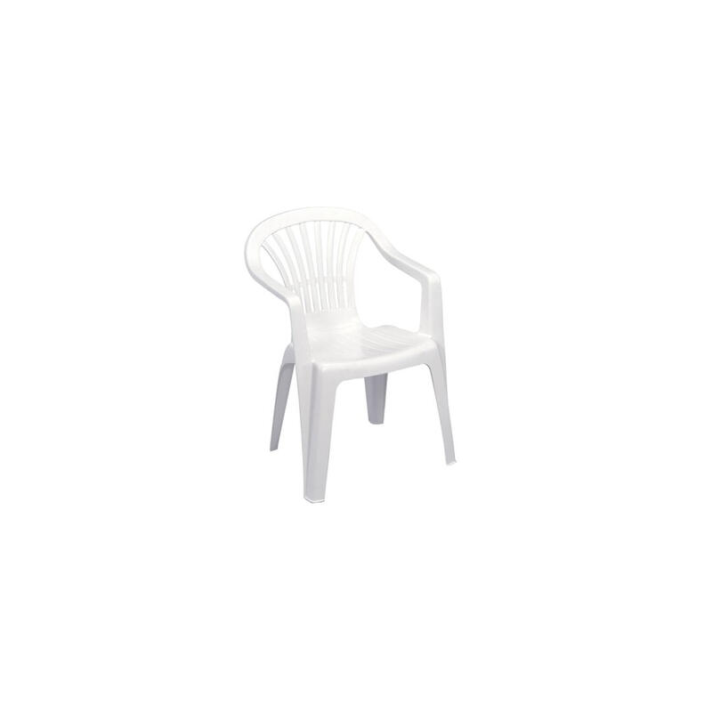 Altea Lyra Plastic Chair White 1 Each MPCH862678