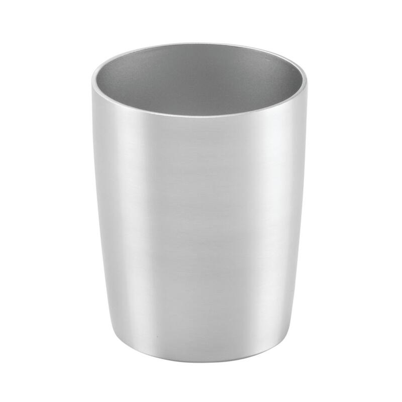iDesign Alumina Tumbler Cup Brushed Silver 1 Each 39330