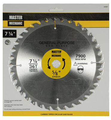  Master Mechanic Circular Saw Blade 7-1/4 Inch  1 Each 440867