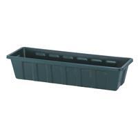Novelty Poly Pro Flower Box Planter 24 Inch Green 1 Each 02241