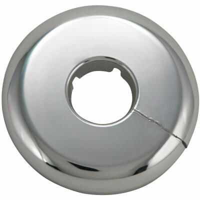 Floor And Ceiling Plate Flange  3/4 Inch  Chrome 1 Each PP811-34