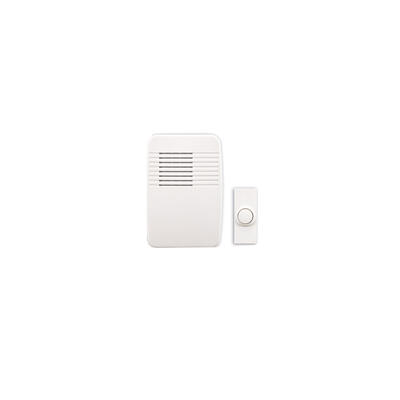 WIRELESS DOOR CHIME WHT M/D