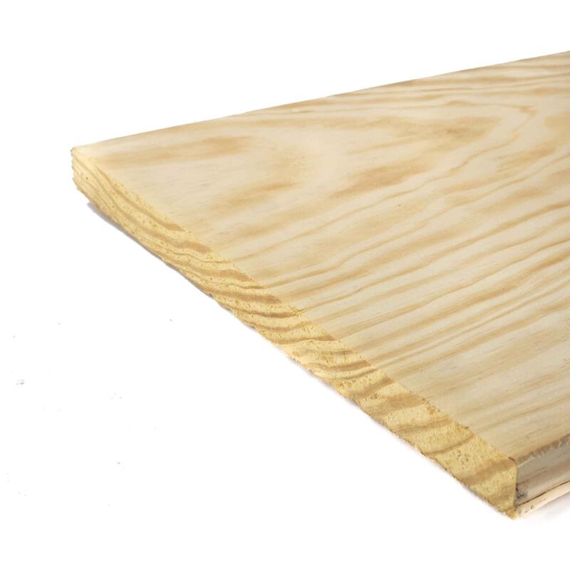 Lumber Yellow Pine C Grade S4S Untreated 1x12x16 1 Length