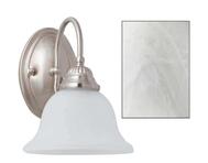  Home Impressions Wall Fixture 1 Light Brushed Nickel 1 Each IWF20A01BN: $147.79