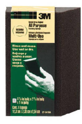  3M All Purpose Sanding Sponge Large 4-7/8x2-7/8x1 Inch 1 Each CP-041NA