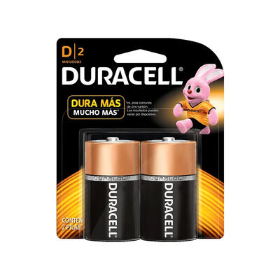  Duracell Battery D 2 Pack 80252247