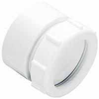 Do It Best  PVC Waste Adapter 1-1/2x1-1/2 Inch  White 1 Each 416071: $8.75
