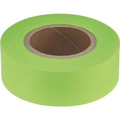  Flagging Tape 600 Foot Lime 1 Roll 77-001