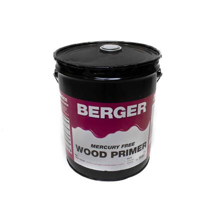 Berger Wood Primer White 1 5gal P114317