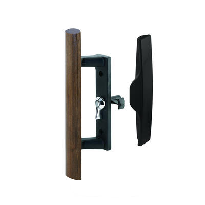  Prime Line Glass Door Reversible Handle  Black  1 Each 141866