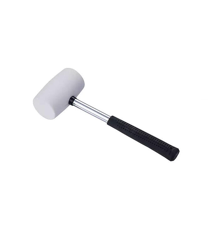 Hoteche Rubber Mallet With Steel White 16oz 1 Each 230201