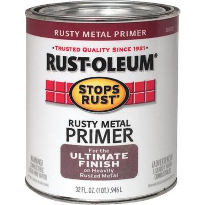 Rust-Oleum Stops Rust Rusty Metal Primer 1 1/2 Pint 7769-730: $32.13