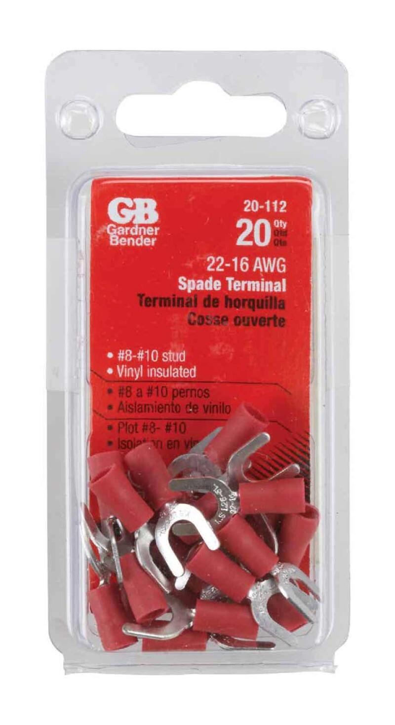 GB Electrical Spade Terminal Awg 22-18 1 Each 20-112
