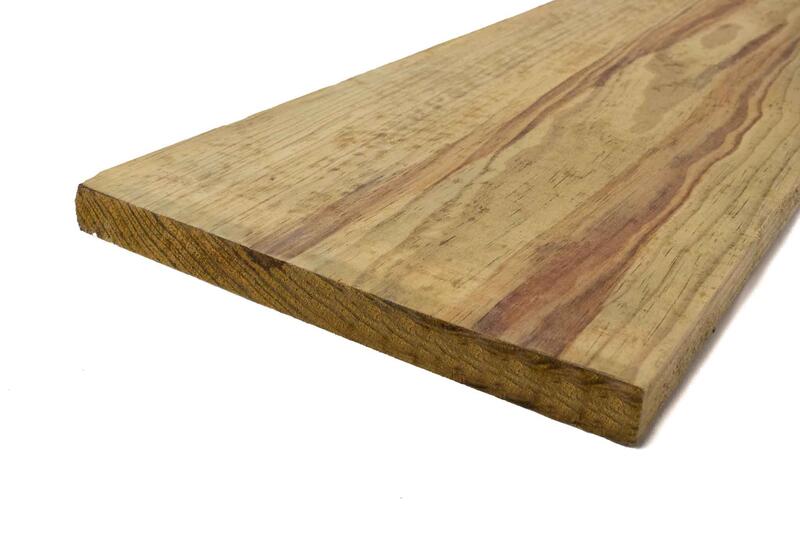 Lumber Pitch Pine #1 S4S Treated 1x10x18 1 Length