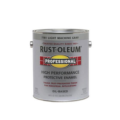Rust-Oleum Professional Protective Enamel Paint Gray 1 Gallon 7781402