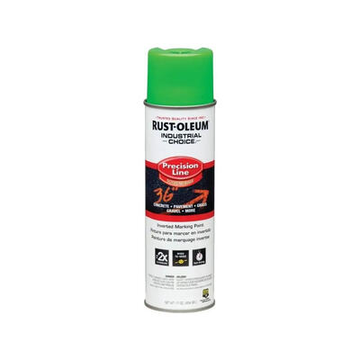 Industrial Choice Markng Spray Paint 17oz Fluorescent Green 1 Each 203023