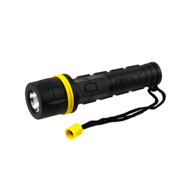 Dorcy International Flashlight LED Rubber Ningbo 2AA 1 Each DR-41-2955