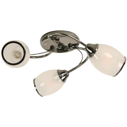 CEILING LAMP 3L E27 40W GUN MT