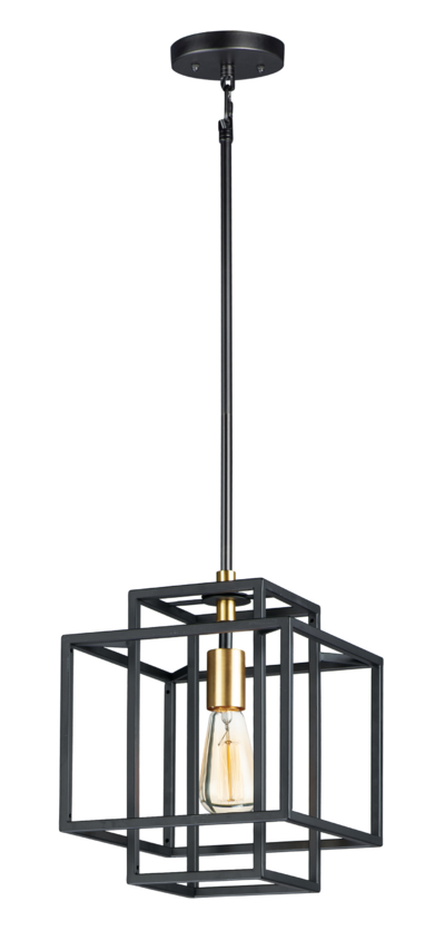 PENDANT DECO LAMP E27 BLK