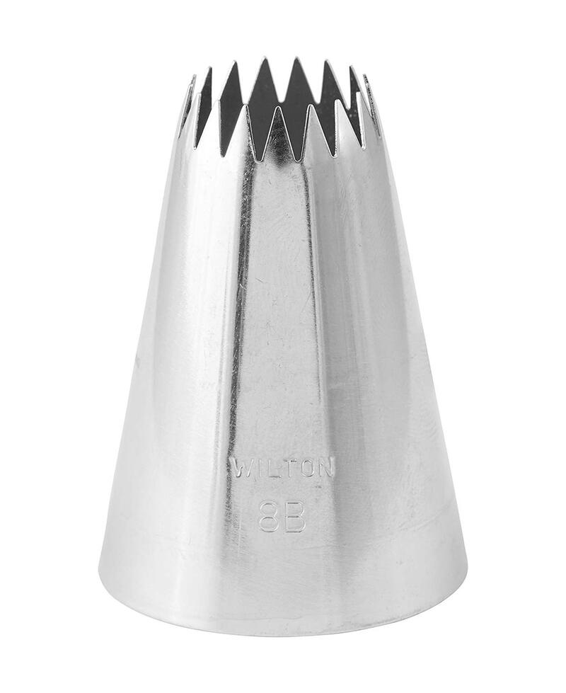  Wilton Open Star Tip #8B 1 Each 402-8800