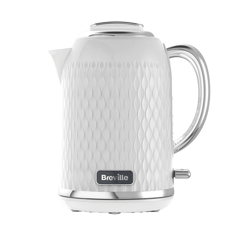 Breville Curve Jug Kettle White Chrome 1 Each vkt117
