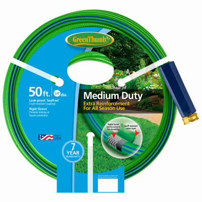 Green Thumb Garden Hose 5/8x50 Feet 1 Each 8501 8501P