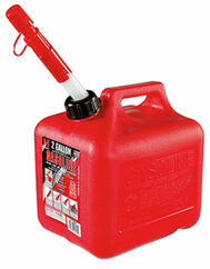  Polyethylene Gas Can 2 Gallon Red 1 Each 2310: $89.94