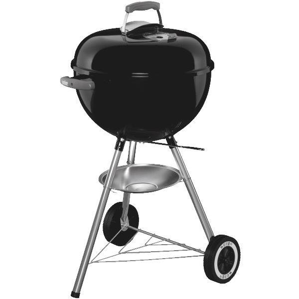  Weber Stephen Barbeque Charcoal Grill 18 Inch Silver/Black 1 Each 441001