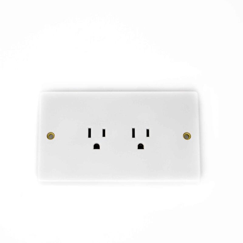NEW MK Unswitched Socket 2 Gang 13A Each 