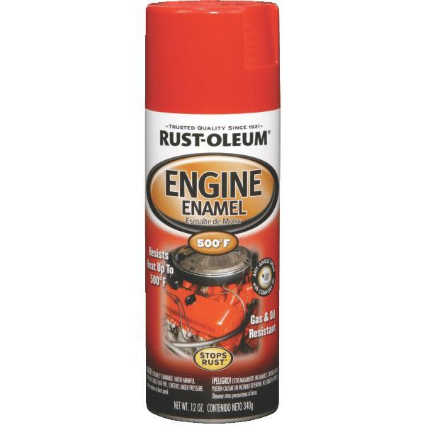 Rust-Oleum Gloss Engine Enml Spray Paint 12oz Ford Red 1 Each 248948
