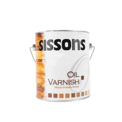 Sissons Oil Varnish Wood Stain Dark Oak 1 Gallon VOS55-1263