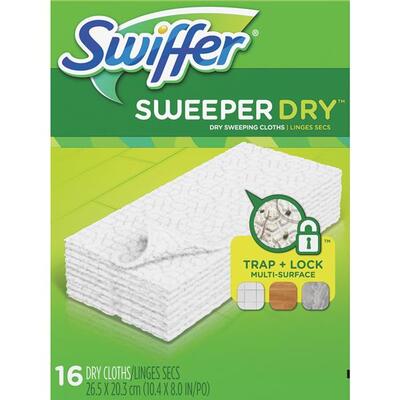 Swiffer  Sweeper Dry Cloth Mop Refill 16ct 1 Each 31821