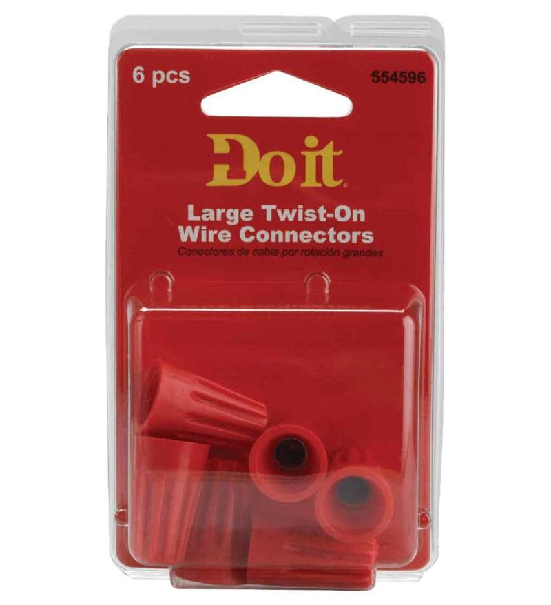 Do It Best Cap Connector  Lightarge 1 Each 554596