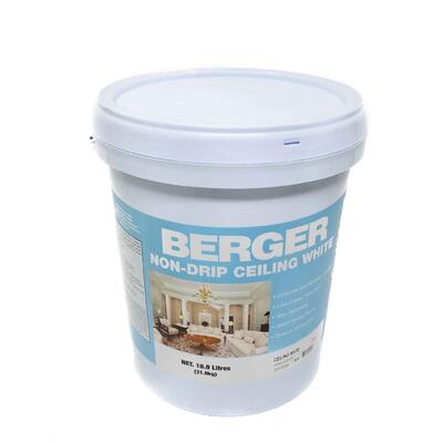 Berger Non Drip Ceiling White 5gal P113372: $305.57